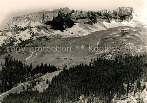 Kleinwalsertal Ifenhütte mit Hoch Ifen