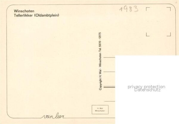 Winschoten Tellerlikker Oldambtplein Denkmal Statu – Bild 2