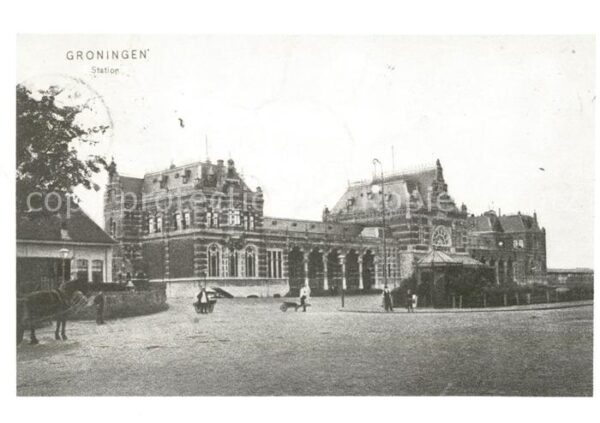 Groningen Station Bahnhof Repro
