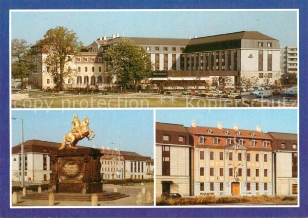 Dresden Hotel Bellevue Reiterstandbild