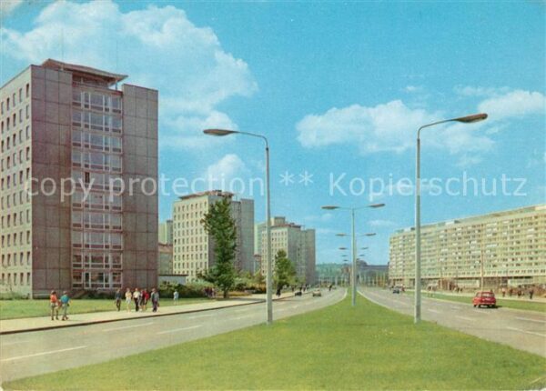 Dresden Leningrader Strasse Neubauten