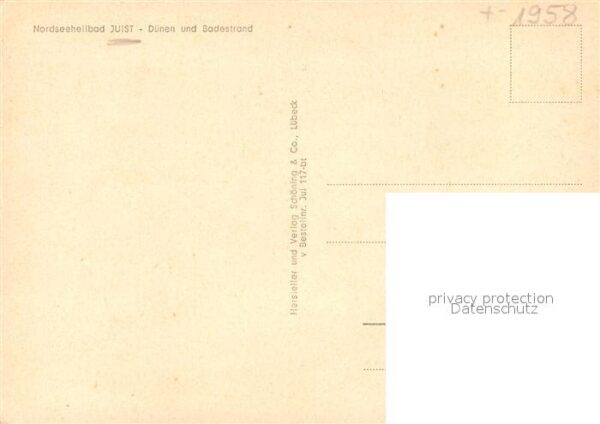 Insel Juist Dünen und Badestrand – Bild 2