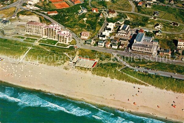 Noordwijk aan Zee  Zuiderstrand Fliegeraufnahme