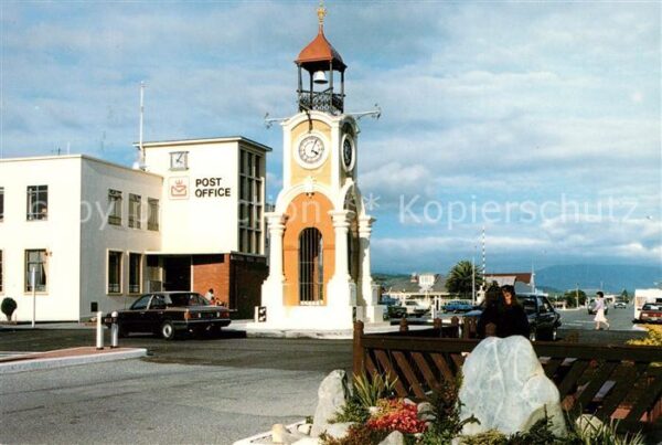 Westland Neuseeland Hokitika Clock Tower and Post Office
