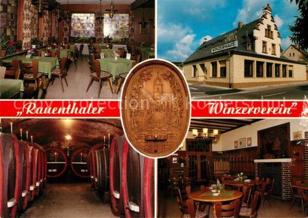 Rauenthal Rauenthaler Winzerverein Gaststube Wein
