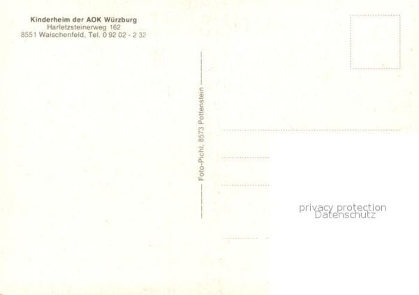 Waischenfeld Kinderheim der AOK Würzburg – Bild 2