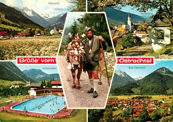 Ostrachtal Oberjoch Hinterstein Schwimmbad Almabtr