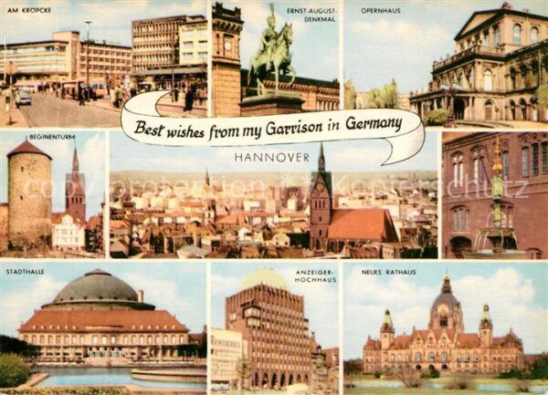 Hannover Am Kröpcke Opernhaus Beginenturm Stadth