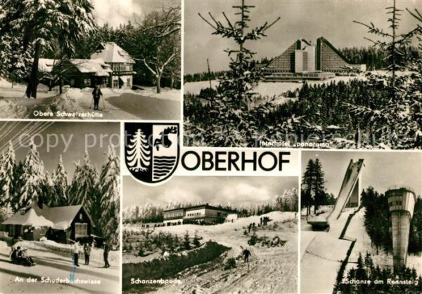 Oberhof Thueringen Schweizerhütte Interhotel Panorama Schu