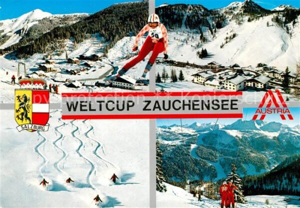 Zauchensee Ski Weltcup Wintersportzentrum Alpen