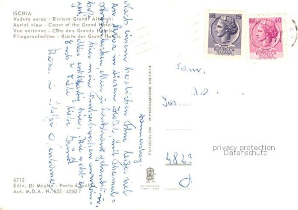 Ischia Riviero Grand Alberghi veduta aerea – Bild 2