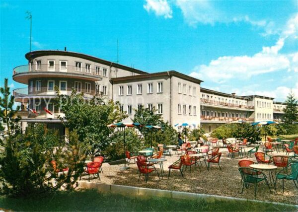 Gernrode Harz FDGB Erholungsheim Fritz Heckert Garten