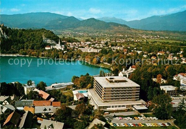 Bled Golf Hotel Bleder See Berge Fliegeraufn