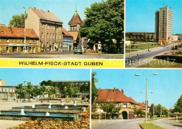 Guben Wilhelm Pieck Strasse Hochhaus HOG Neue