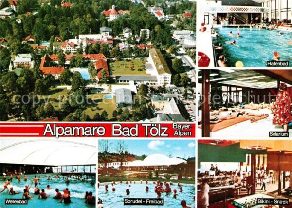 Bad Toelz alpamare Hallenbad Solarium Freibad Wel
