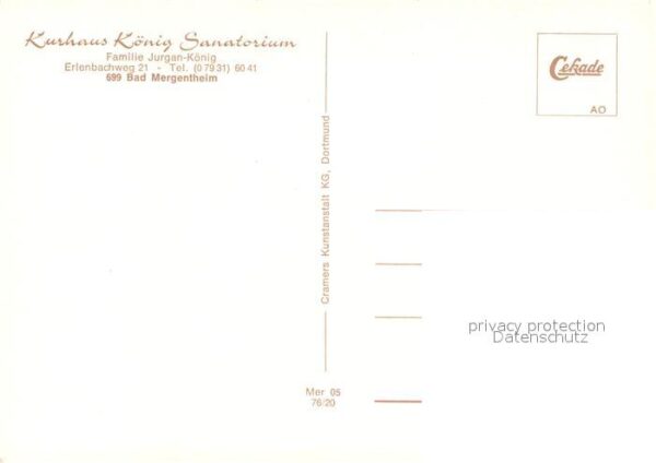Bad Mergentheim Kurhaus König Foyer Hallenbad – Bild 2
