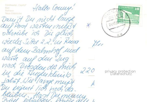 Riesa Sachsen Filmtheater Capitol Bad Rathaus Neue El – Bild 2