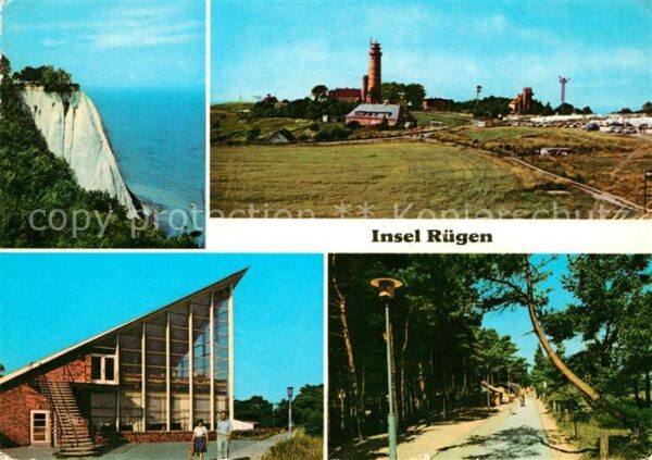 Insel Ruegen Königsstuhl Kap Arkona Glowe KG Ostseep