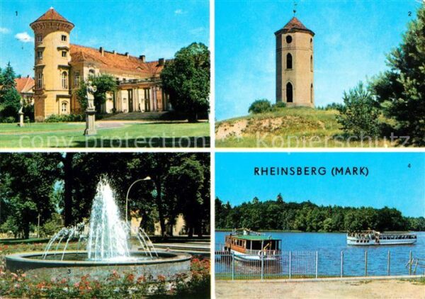 Rheinsberg Schloss Sanatorium Lehmann Leuchtturm S