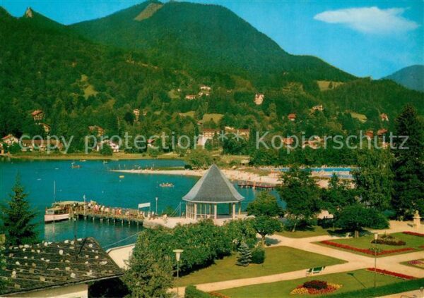 Rottach-Egern Kuranlagen See und Warmbad mit Riederst