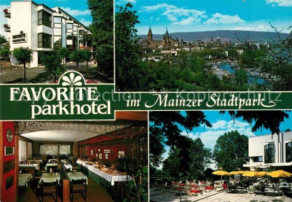 Mainz Rhein Favorite Parkhotel Speisesaal Terrasse