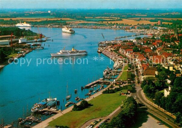 Travemuende Ostseebad Fliegeraufnahme