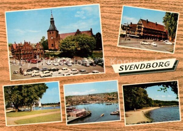 Svendborg Frue Kirke Torvet Lystbaadchavnen Havne