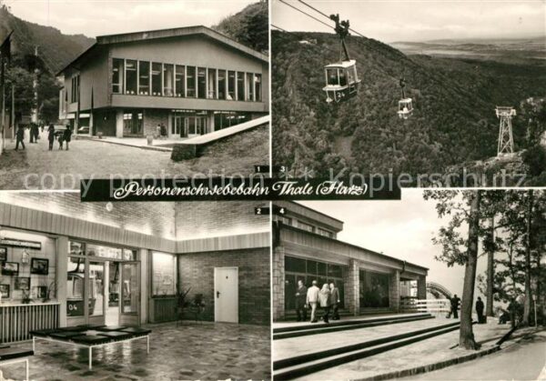 Thale Harz Personenschwebebahn Talstation Eingangs
