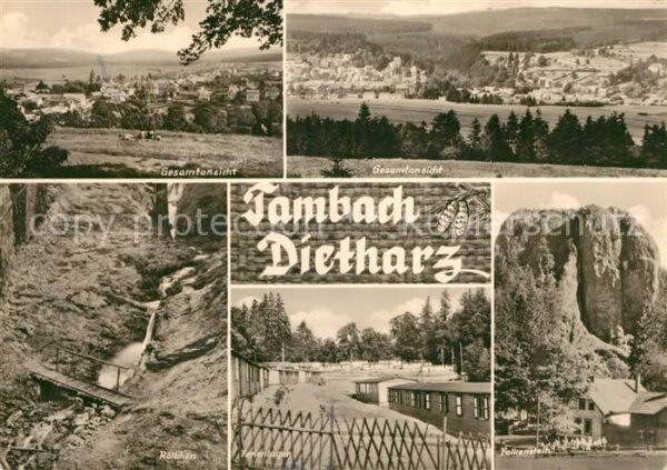 Tambach-Dietharz Panorama Röllchen Ferienlager Falkenste