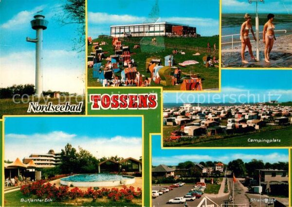 Tossens Nordseebad Strandhalle Butjenter Eck Campingplatz