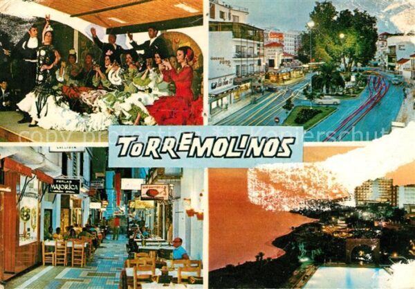 Torremolinos Folklore Strassenpartie Bazar