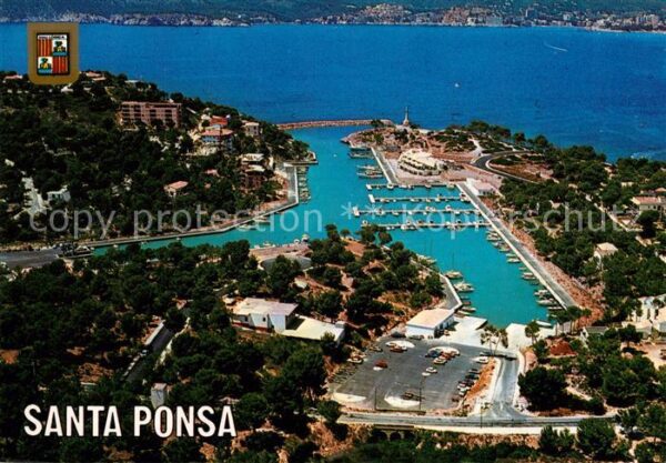 Santa Ponsa Mallorca Islas Baleares Fliegeraufnahme