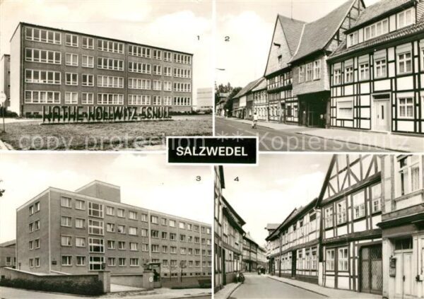 Salzwedel Käthe Kollwitz Schule Strasse der Jugen