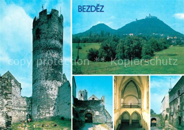 Bezdez Hrad byl zbudovan v letech