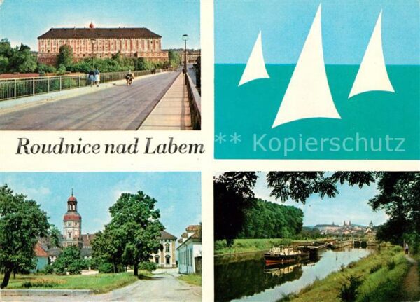 Roudnice Zamek pres Labe Zamek Zdymadia u mesta