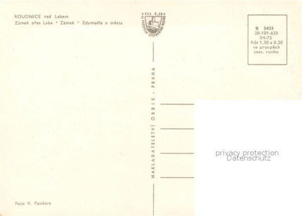 Roudnice Zamek pres Labe Zamek Zdymadia u mesta – Bild 2