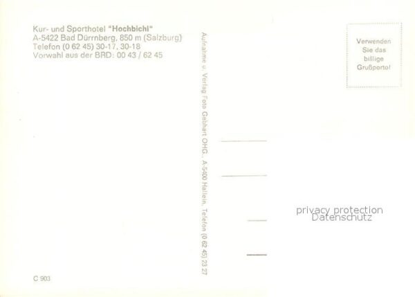 Bad Duerrnberg Hallein Kur und Sporthotel Hochbichl – Bild 2