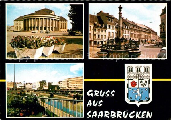 Saarbruecken Theater St Johanner Markt Berliner Prom
