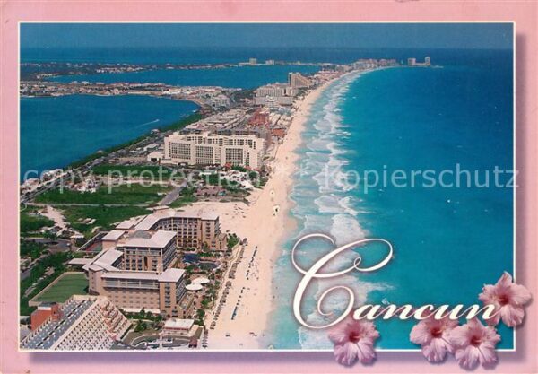 Cancun Fliegeraufnahme