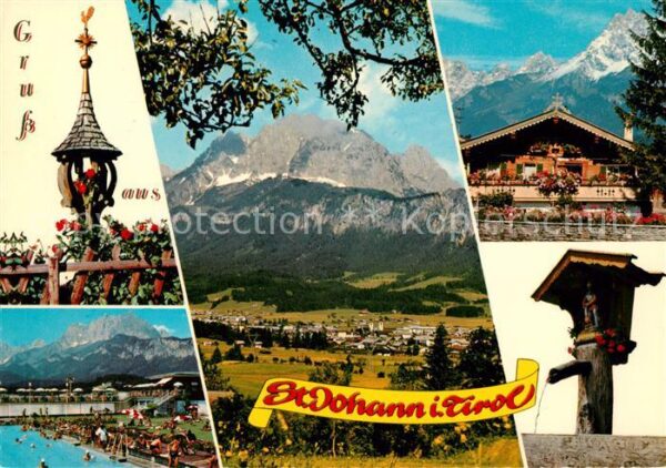 St Johann Tirol Wilden Kaiser Erholungszentrum Panorama