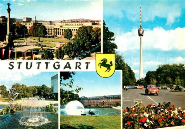 Stuttgart Fernsehturm Schloss