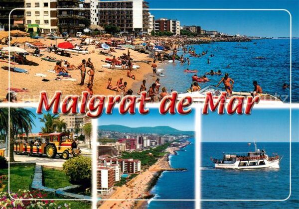 Malgrat de Mar Strand Boot