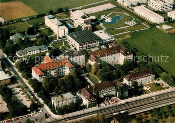 Muenchen Fliegeraufnahme Krankenhaus Dritten Ord