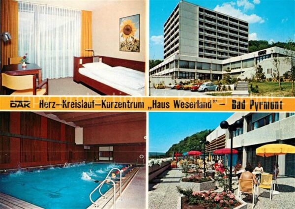 Bad Pyrmont Herz-Kreislauf-Kurzentrum Haus Weserlan