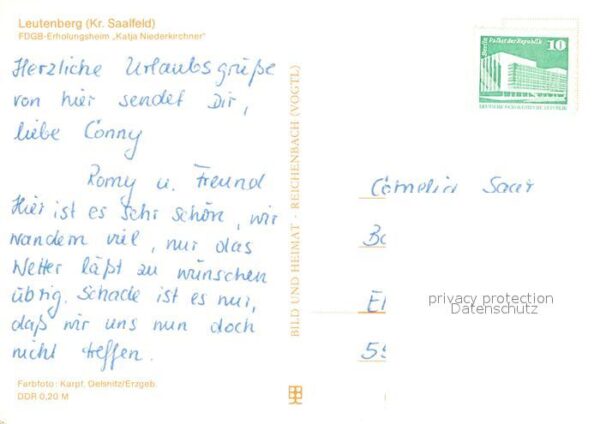 Leutenberg Thueringen Erholungsheim Katja Niederkirchner – Bild 2
