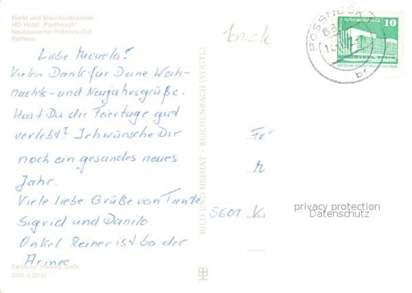 Poessneck Markt Hotel Posthirsch Rathaus – Bild 2
