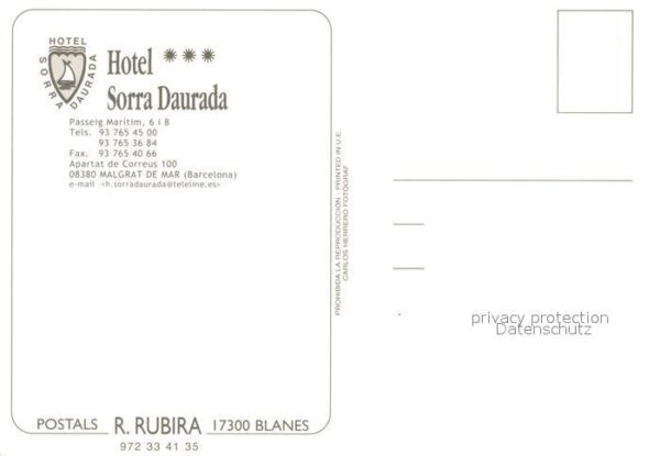 Malgrat de Mar Hotel Sorra Daurada – Bild 2