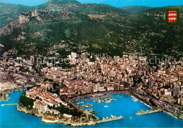 Monte-Carlo Fliegeraufnahme