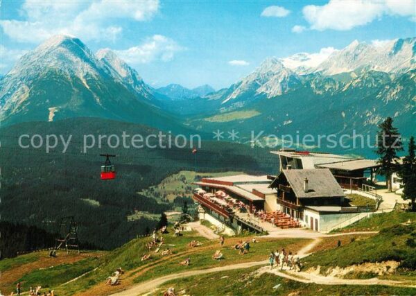 Rosshuette Hohe Munde Zugspitze Luftseilbahn