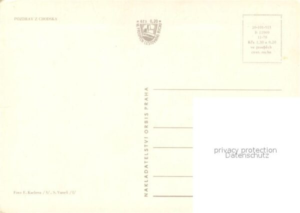 Chodsko Trhanov Chodska Pecet R 1616 – Bild 2